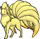 Animated gif of Ninetales